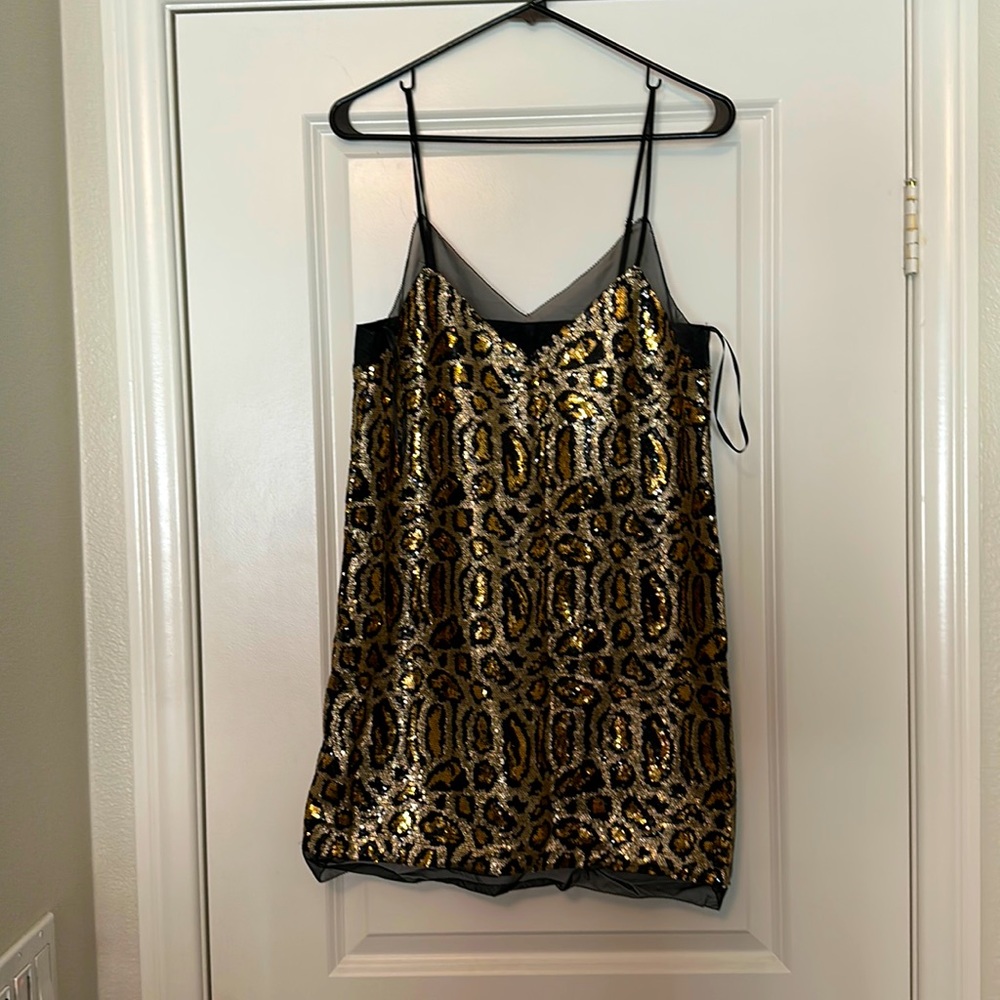 Wild Honey Leopard Sequin Top and/or dress